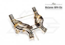 Echappement Fi EXHAUST McLaren MP4-12C - Ligne Cat-Back à valves (2011+)