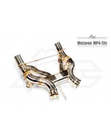 Echappement Fi EXHAUST McLaren MP4-12C - Ligne Cat-Back à valves (2011+)