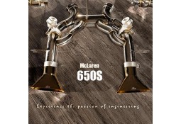 Echappement Fi EXHAUST McLaren 650S - Ligne Cat-Back à valves (2014+)