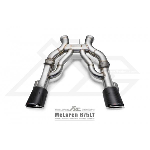 Echappement Fi EXHAUST McLaren 675LT - Ligne Cat-Back à valves (2015+)