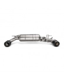 Echappement AKRAPOVIC pour BMW M140i + xDrive F20/F21 (2018+) - Silencieux à valves