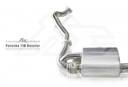 Echappement Fi EXHAUST Porsche 718 Boxster / Cayman (+S) (2016+) -Ligne Cat-Back à valves