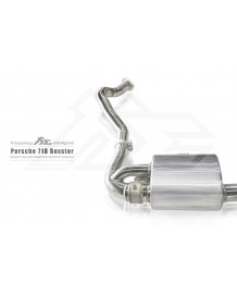 Echappement Fi EXHAUST Porsche 718 Boxster / Cayman (+S) (2016+) -Ligne Cat-Back à valves