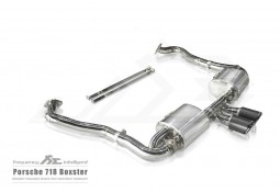 Echappement Fi EXHAUST Porsche 718 Boxster / Cayman (+S) (2016+) -Ligne Cat-Back à valves