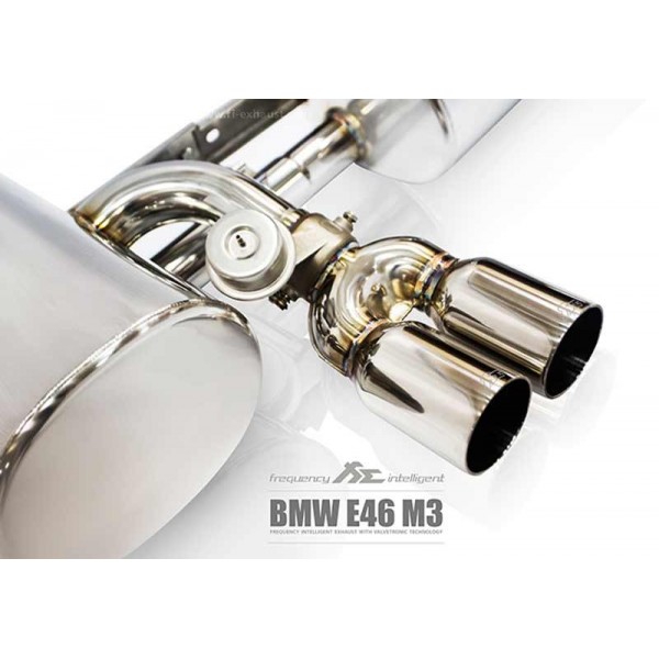 Echappement Fi EXHAUST BMW M3 E46 Silencieux à valvesSupRcars®