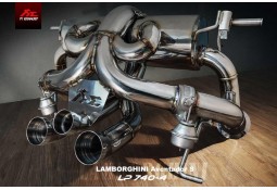 Echappement Fi EXHAUST Lamborghini Aventador S LP740-4 - Ligne Complète à valves (2017+)