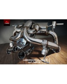 Echappement Fi EXHAUST Lamborghini Aventador S LP740-4 - Ligne Complète à valves (2017+)