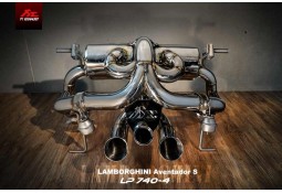 Echappement Fi EXHAUST Lamborghini Aventador S LP740-4 - Ligne Complète à valves (2017+)