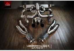 Echappement Fi EXHAUST Lamborghini Aventador S LP740-4 - Ligne Complète à valves (2017+)