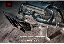 Echappement Fi EXHAUST Lamborghini Aventador SV LP750-4 - Ligne Complète à valves (2015+)