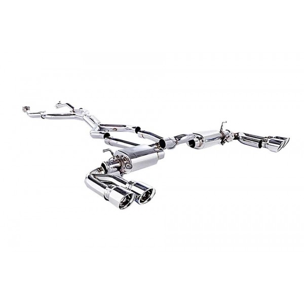 Echappement IPE INNOTECH Porsche Cayenne Turbo (958/958.2) - Ligne Cat-Back à valves (2010-2017)