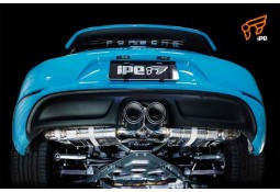Echappement IPE INNOTECH Porsche 718 Cayman / Boxster / S / GTS (982) - Silencieux à valves (2016+)