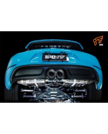 Echappement IPE INNOTECH Porsche 718 Cayman / Boxster / S / GTS (982) - Silencieux à valves (2016+)