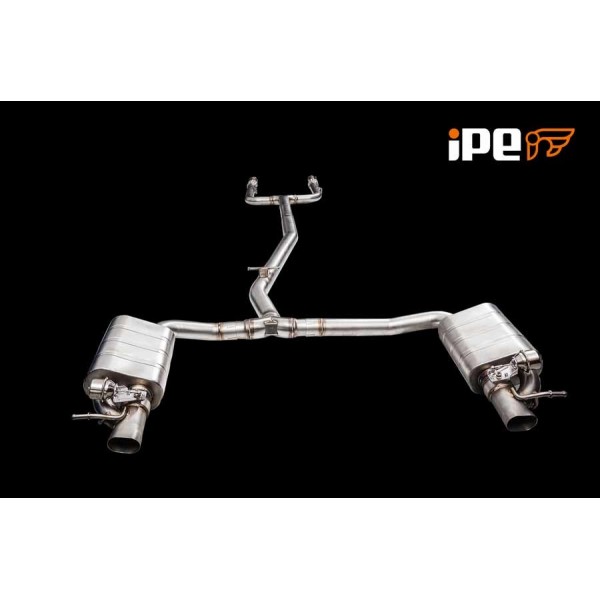 Echappement IPE INNOTECH Mercedes Classe C400 / C450 / C43 AMG (W/S/C205) - Ligne Cat-Back à valves (2015+)