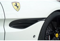 Inserts d'Ailes Avant Carbone NOVITEC Ferrari Portofino
