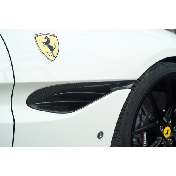 Inserts d'Ailes Avant Carbone NOVITEC Ferrari Portofino / Portofino M