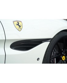 Inserts d'Ailes Avant Carbone NOVITEC Ferrari Portofino / Portofino M