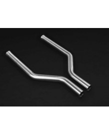 Echappement CAPRISTO Mercedes GLC63S AMG SUV X253-Ligne Cat-Back à valves 