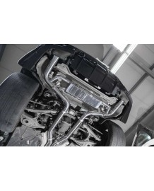 Echappement inox CAPRISTO pour Mercedes GLE 63 S AMG Coupé C292 / SUV W166-Ligne Cat-Back à valves