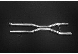 Echappement inox CAPRISTO pour Mercedes GLE 63 S AMG Coupé C292 / SUV W166-Ligne Cat-Back à valves
