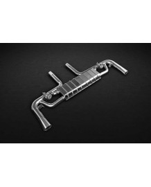 Echappement inox CAPRISTO pour Mercedes GLE 63 S AMG Coupé C292 / SUV W166-Ligne Cat-Back à valves