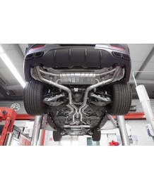 Echappement CAPRISTO Mercedes GLE 63 S AMG Coupé C292 / SUV (W166)-Ligne Cat-Back à valves 