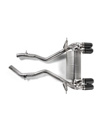 Echappement AKRAPOVIC Bmw M4 F82 F83 -M3 F80  -Silencieux à valves (2018+)