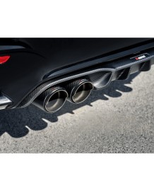 Echappement AKRAPOVIC Bmw M4 F82 F83 -M3 F80  -Silencieux à valves (2018+)