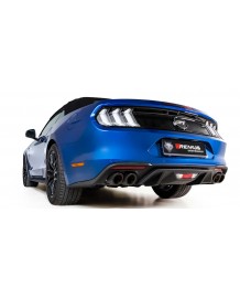 Echappement REMUS pour Ford Mustang 5,0 GT Facelift (08/2017+)- Ligne Cat/fap-Back à valves (Homologué)