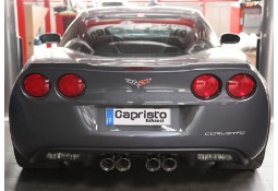 Echappement CAPRISTO Corvette Z06 (C6)-Silencieux à valves (2005-2013)