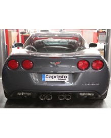 Echappement CAPRISTO Corvette Z06 (C6)-Silencieux à valves (2005-2013)