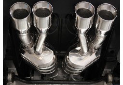 Echappement CAPRISTO Corvette Z06 (C6)-Silencieux à valves (2005-2013)