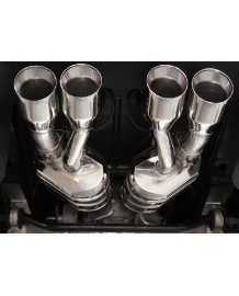 Echappement CAPRISTO Corvette Z06 (C6)-Silencieux à valves (2005-2013)