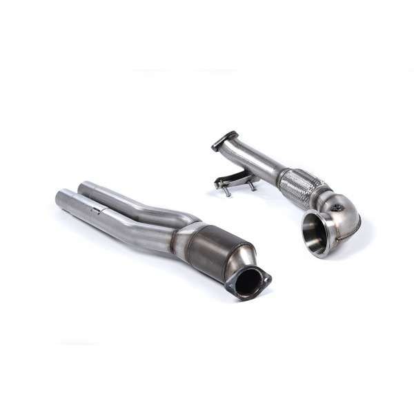 Downpipe + catalyseurs sport MILLTEK Audi RS3 8V SportBack (2015-2017)