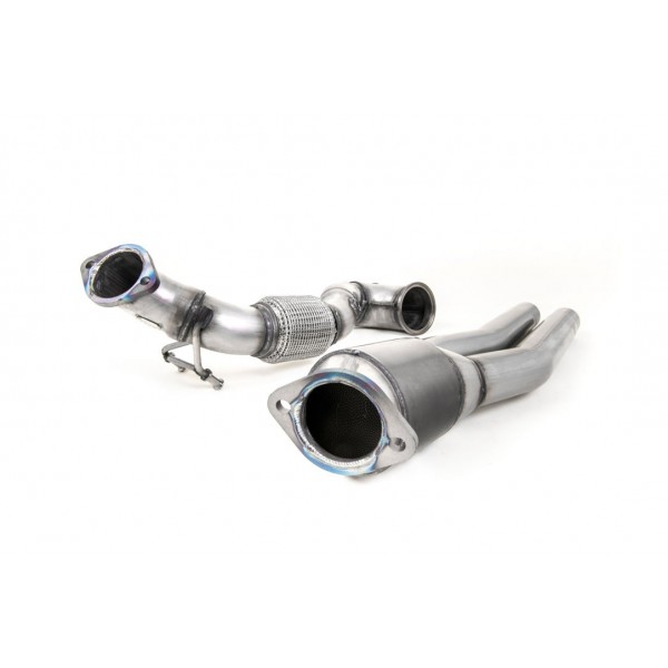 Downpipe + catalyseurs sport MILLTEK Audi RS3 8V SportBack / Berline 400Ch (2017+)