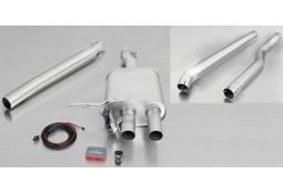 Echappement REMUS Mini Cooper S F56 192ch (2015-2017)- Ligne Cat-Back à valves RACING