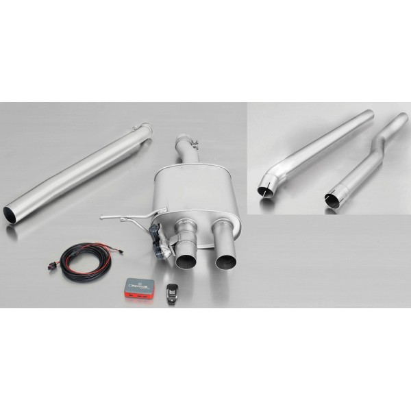 Echappement REMUS Mini Cooper S F56 192ch (2015-2017)- Ligne Cat-Back à valves RACING