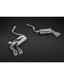 Echappement CAPRISTO BMW X5M / X6M (F85/F86) - Ligne Cat-Back à valves (2013+)