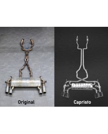 Echappement CAPRISTO Jaguar F-Type S V8 - Ligne complète à valves (2013+)