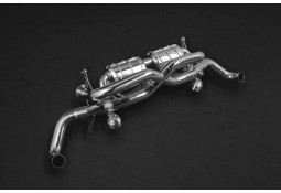 Echappement CAPRISTO Audi R8 V10 GT, PLUS & LMX (2012-2015) - Silencieux à valves (Racing)