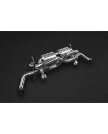 Echappement CAPRISTO Audi R8 V10 GT, PLUS & LMX (2012-2015) - Silencieux à valves (Racing)