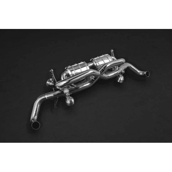 Echappement CAPRISTO Audi R8 V8 Coupé (2012-2015) - Silencieux à valves (Racing)