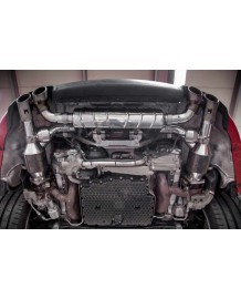 Echappement CAPRISTO Porsche 911 Carrera S (991.2) - Ligne Turbo-Back à valves (2015+)