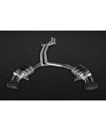 Echappement CAPRISTO Porsche Macan S / Turbo (95B) - Ligne Cat-Back à valves (04/2014+)