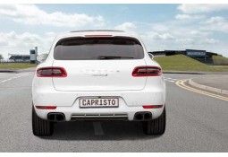 Echappement CAPRISTO Porsche Macan S / Turbo (95B) - Ligne Cat-Back à valves (04/2014+)