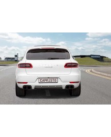 Echappement CAPRISTO Porsche Macan S / Turbo (95B) - Ligne Cat-Back à valves (04/2014+)