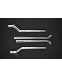 Echappement CAPRISTO Porsche Panamera II Turbo / S (971) (+ Sport Turismo) - Ligne Cat-Back à valves (2016+)