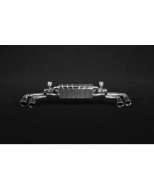 Echappement CAPRISTO Porsche Cayenne Turbo (E3) - Ligne Cat-Back à valves (2017+)