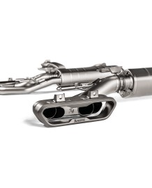 Echappement AKRAPOVIC Mercedes Classe G63 AMG W463 - Silencieux à valves (2015-) 