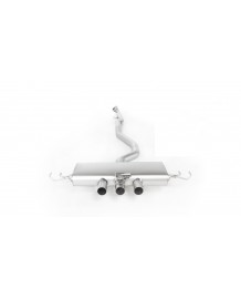 Ligne d'échappement Inox Cat-Back REMUS à valves pour Honda Civic Type R FK8 (2017+)(homologuée)
